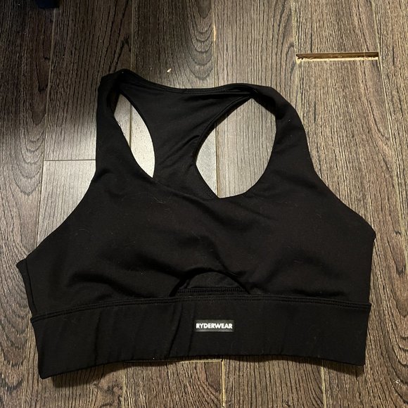Ryderwear Base Racerback Bra - Black - Medium - Picture 2 of 2
